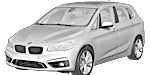 BMW F45 B3308 Fault Code